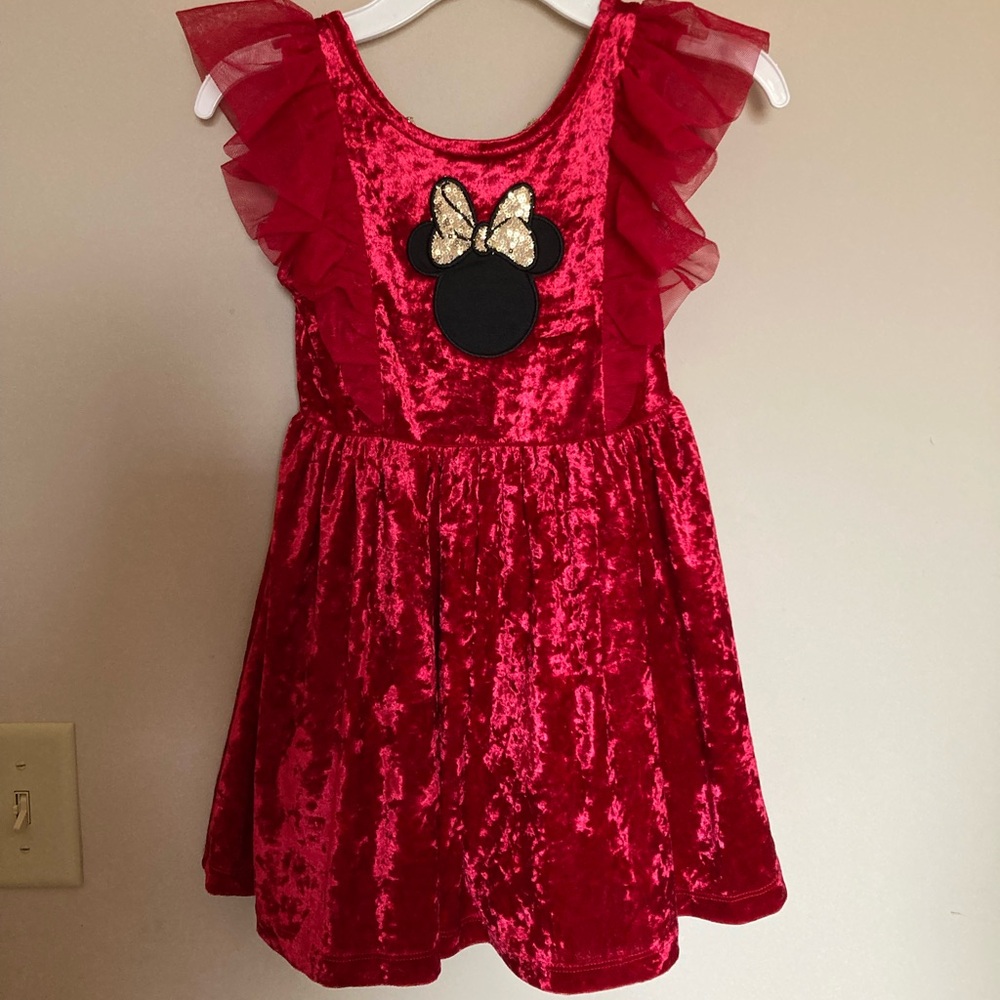 Disney Red Minnie Mouse Dress size 5.